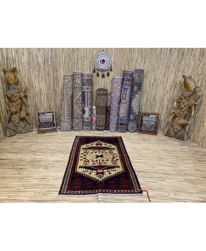 Turkish Yagci Bedir Nomadic Handmade Wool on Wool Carpet – FREE SHIPPING..!